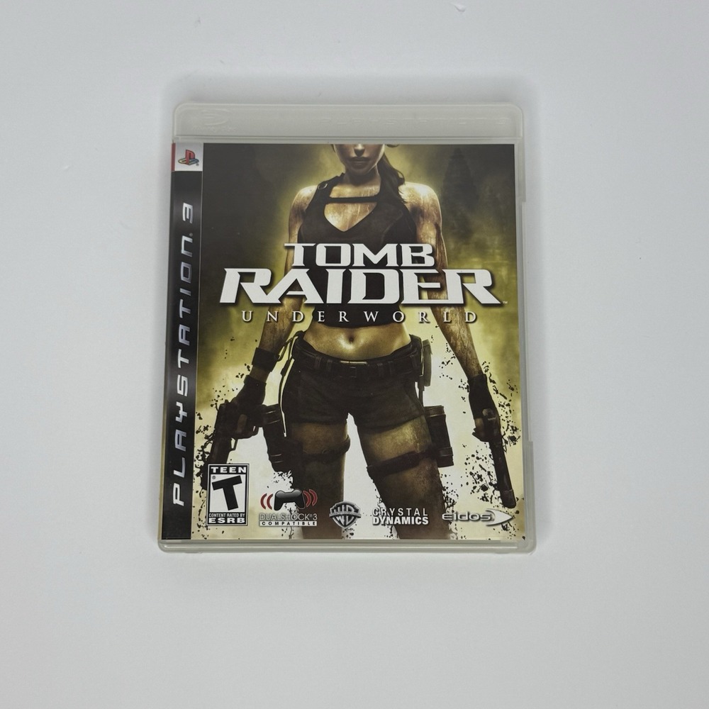 Tomb Raider: Underworld (Sony PlayStation 3, 2008) PS3 CIB Tested Working